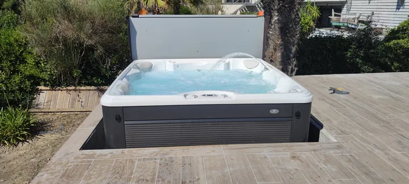 Installations et protections mises en place sur le chantier